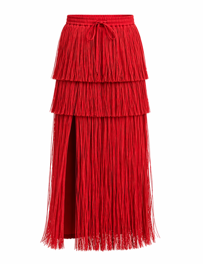 Chi Rafia Skirt