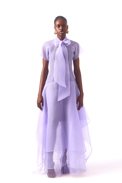 Bow Dress Sleeved