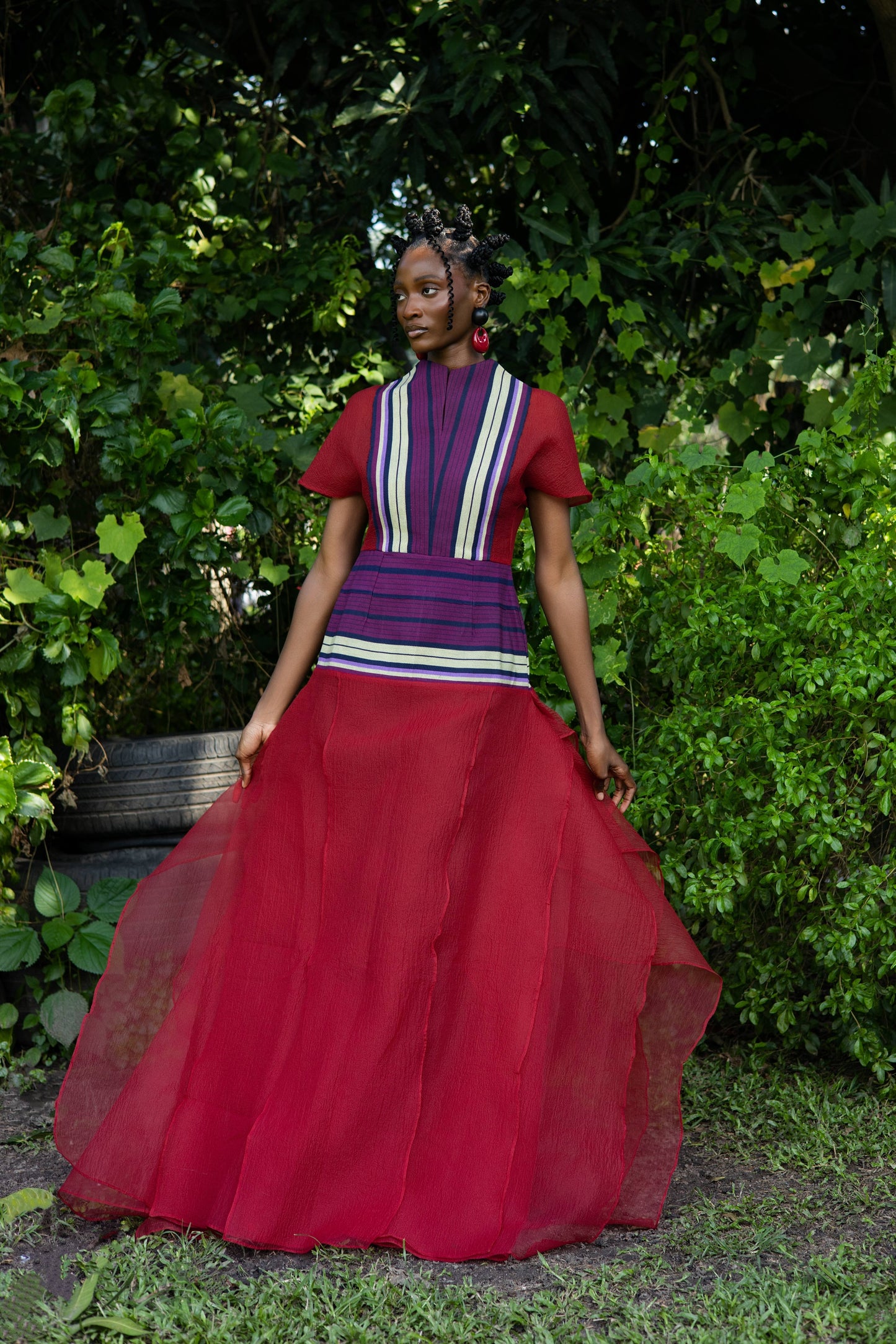 Rokoya Dress by Ejiro Amos Tafiri